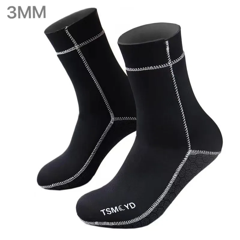 Calcetines De Neopreno 3 Mm Para Buceo Y Deportes Acuáticos - Unisex, Tallas XS A XL, Antideslizantes | Ideales Para Surf, Snorkel, Natación