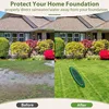 4Inch Angled Drainage Grate Yard Drain, Yard Drain Emitter Drainage Pipe For Sump Pump Discharge & Downspout Extensions 2