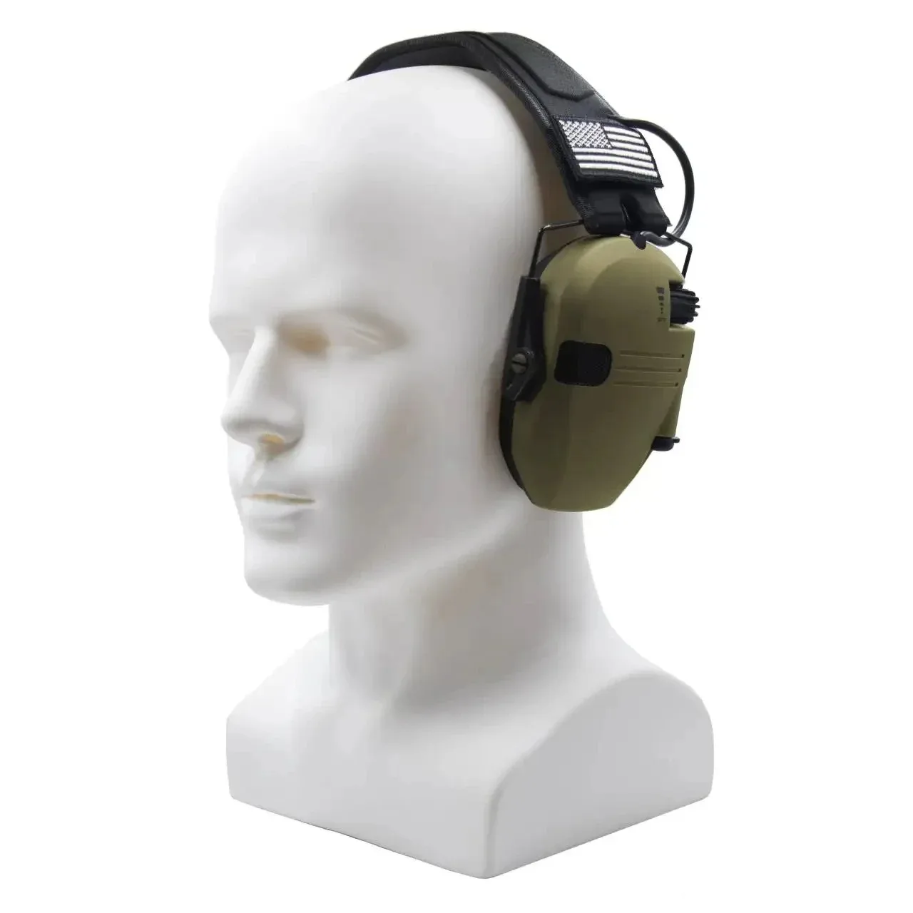 New Tactical Headphones Electronic Hearing Protection Foldable Headphones Active Noise Cancellation Hunting Earmuffs Bag wireless headphones electronic earmuffs tactical headset noise cancelling headphones
