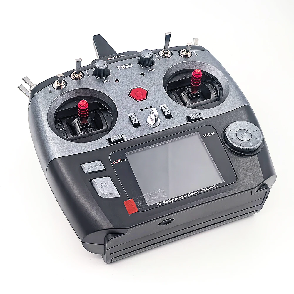 รูปสินค้า เครื่องส่ง-รับสัญญาณโดรน 16 ช่อง 2.4G ตอบสนอง 3ms สำหรับ FPV Racing