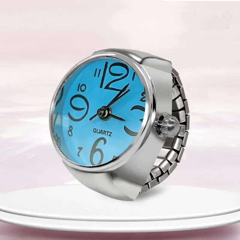 Personalized men's and women's finger watches hot selling couple ring watches Korean version fashion