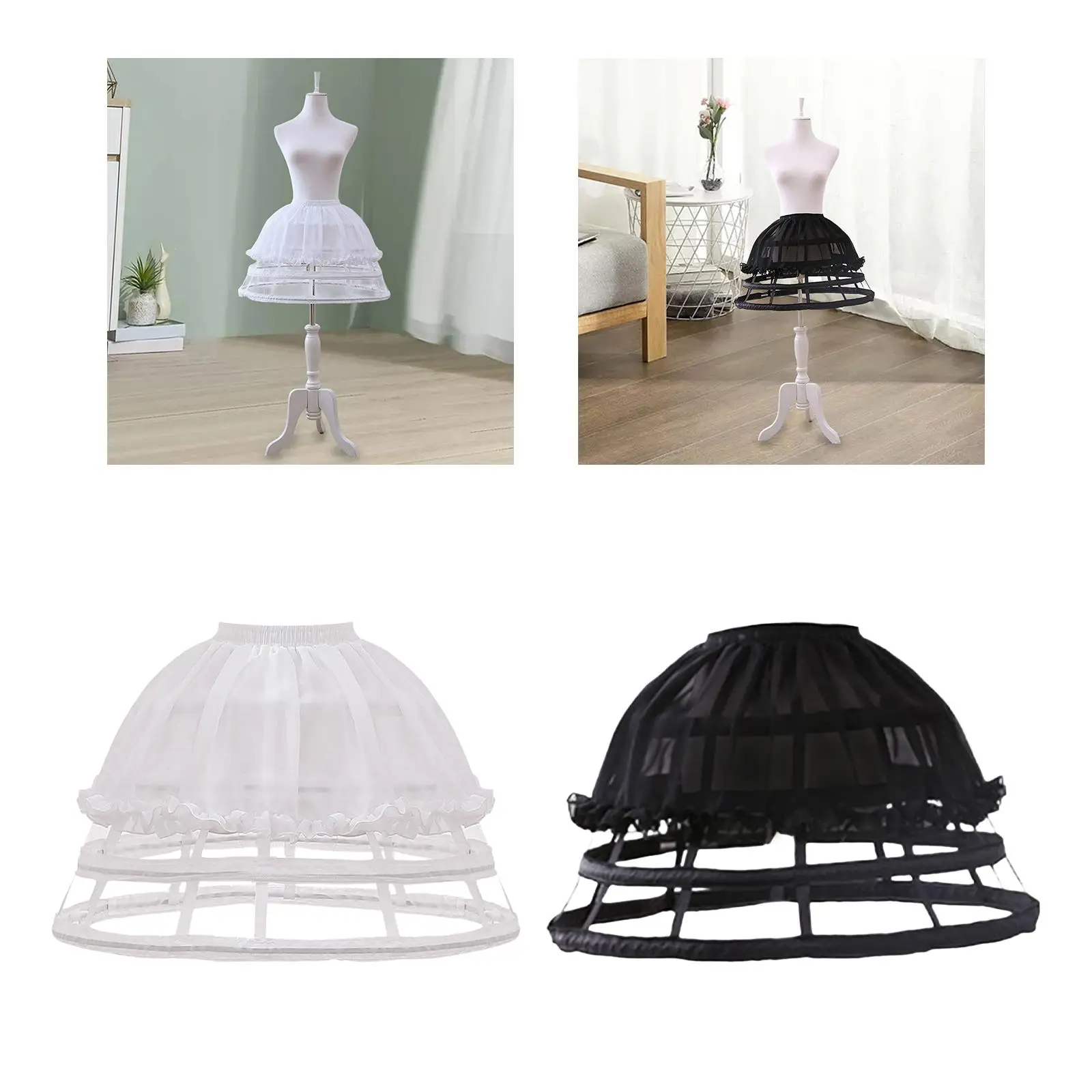 Hoop Skirt Petticoat Lolita Hollow Lotus Bird Cage Cosplay Dress Crinoline Underskirt Hoop Skirt Victorian Wedding petticoat skirt,lolita petticoat,wedding petticoat
