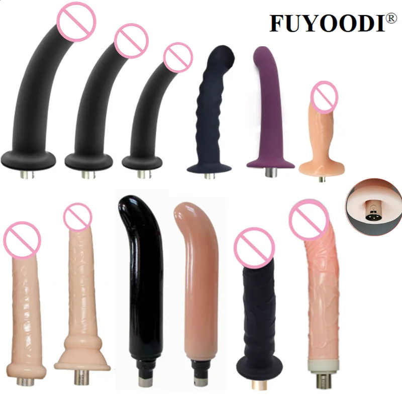 Sex Toy Machine Dildo Attachments 3XLR Connector Penis Female Masturbation Men Anal Plug Women Dildo Plugs