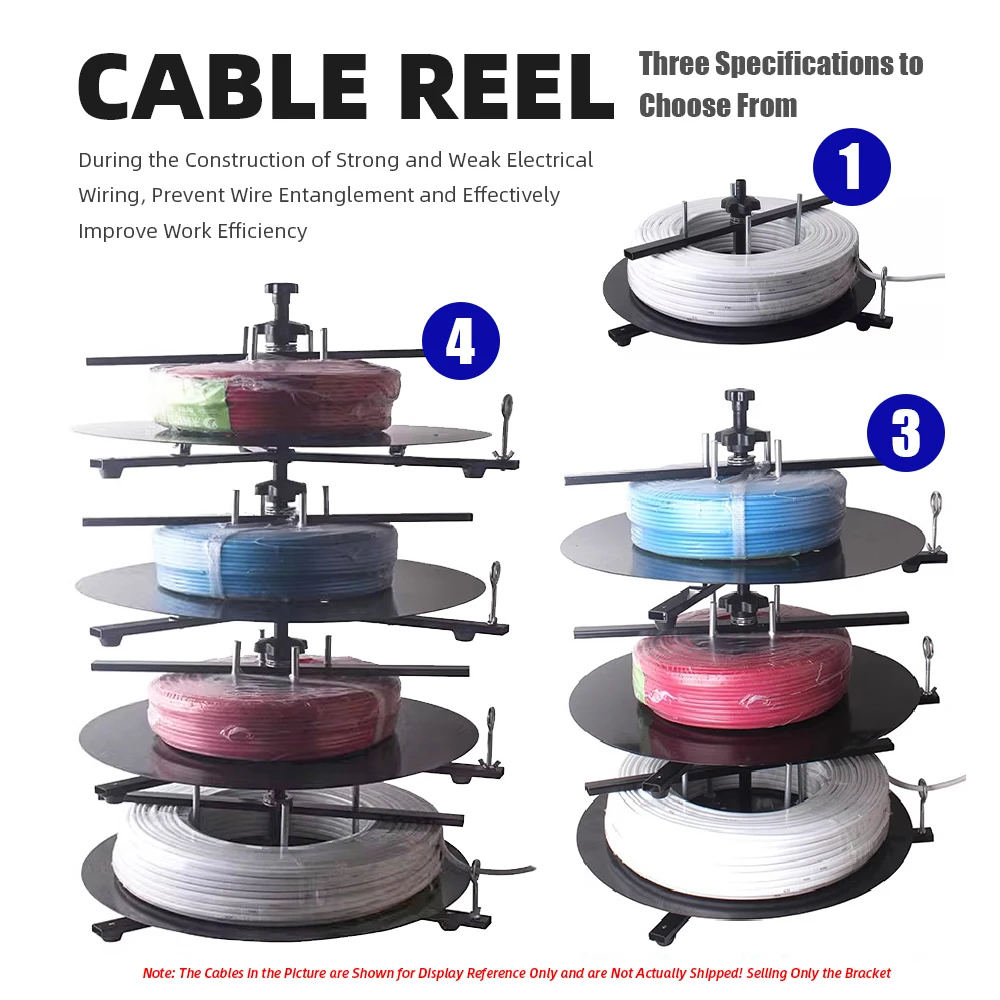Cable dispenser for Power Video Discharge Stand