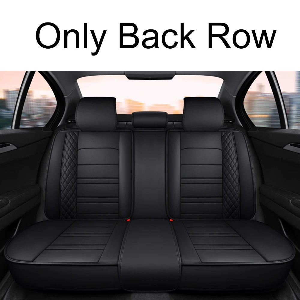 Black Only Back Row