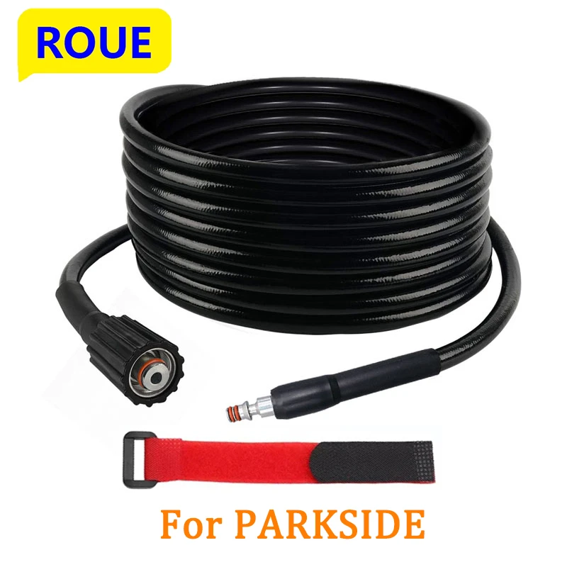 ROUE High Pressure Hose for Parkside Portable Pressure Washer Car Wash Accessories Water Tornador Cleaning High Pressure Hose