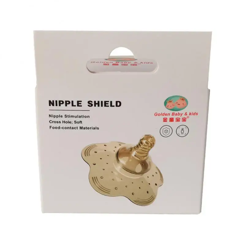 Breast Shield Anti-choking Milk Baby Product Breast Pads Anti Overflow Full Silicone Baby Care Nipple Shield Antibacterial 6