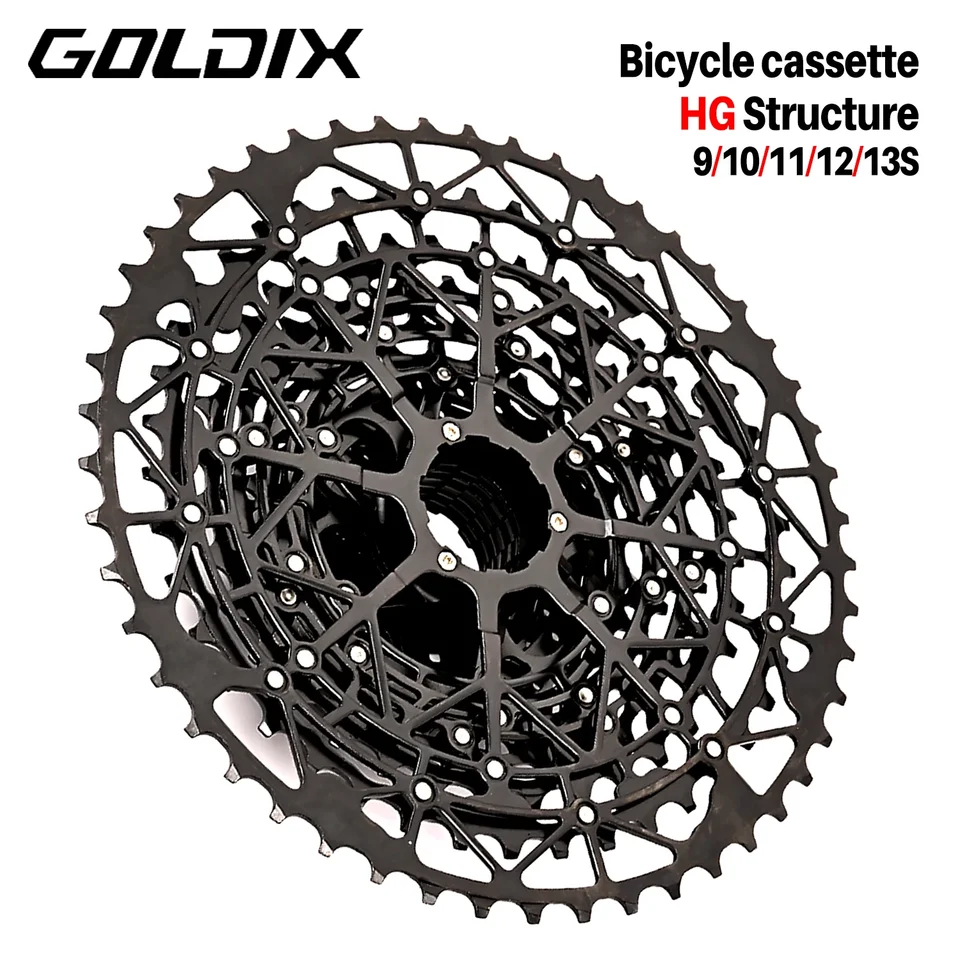 GOLDIX 13 Speed Ultralight Bicycle Cassette MTB Freewheel Carbon