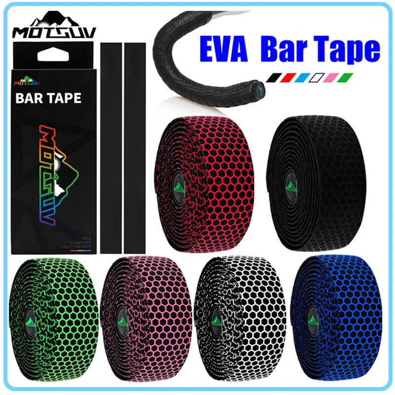 MOTSUV 2pcs Bicycle Handlebar Wraps Camouflage AntiSlip Damping