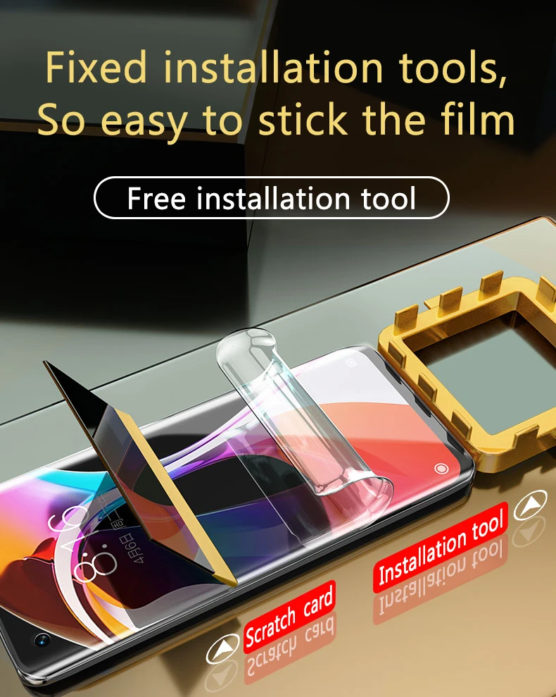 Hydrogel Film Screen Protector Pack - Premium Protection for Samsung Galaxy Smartphones