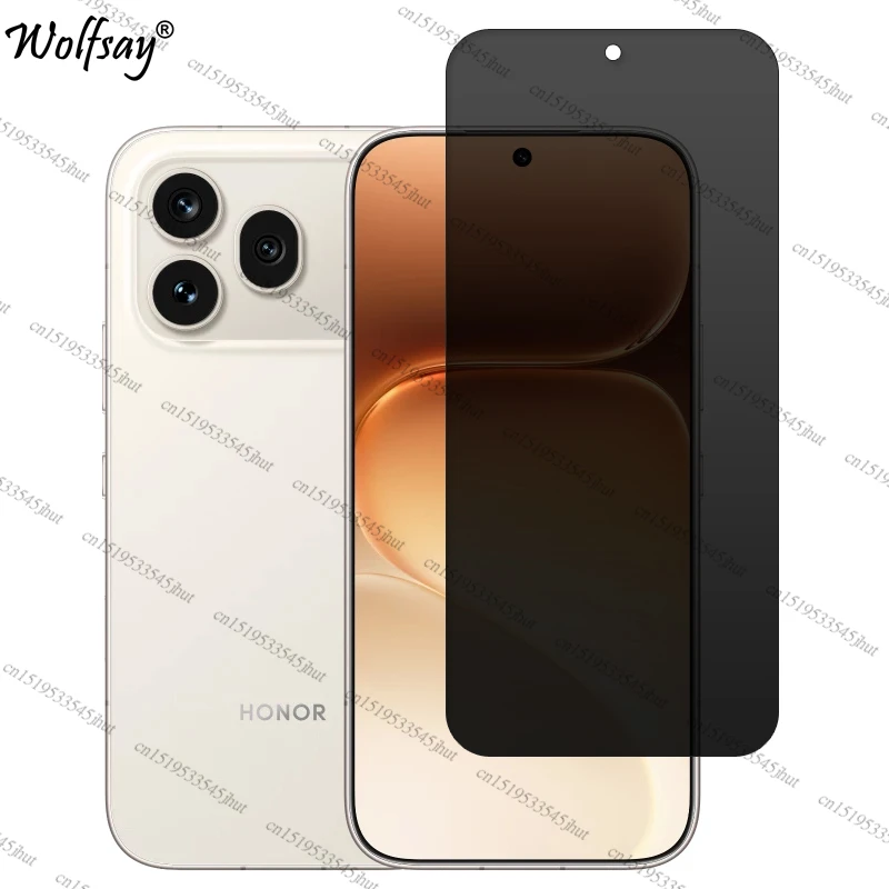 Enhanced Privacy Tempered Glass Screen Protector with Camera Lens Film