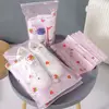 5Pcs Travel Luggage Partition Storage Bags Packing Organizer PVC Zipper Bag Cute Practical Partition Bag Clothes Underwear Shoes 4