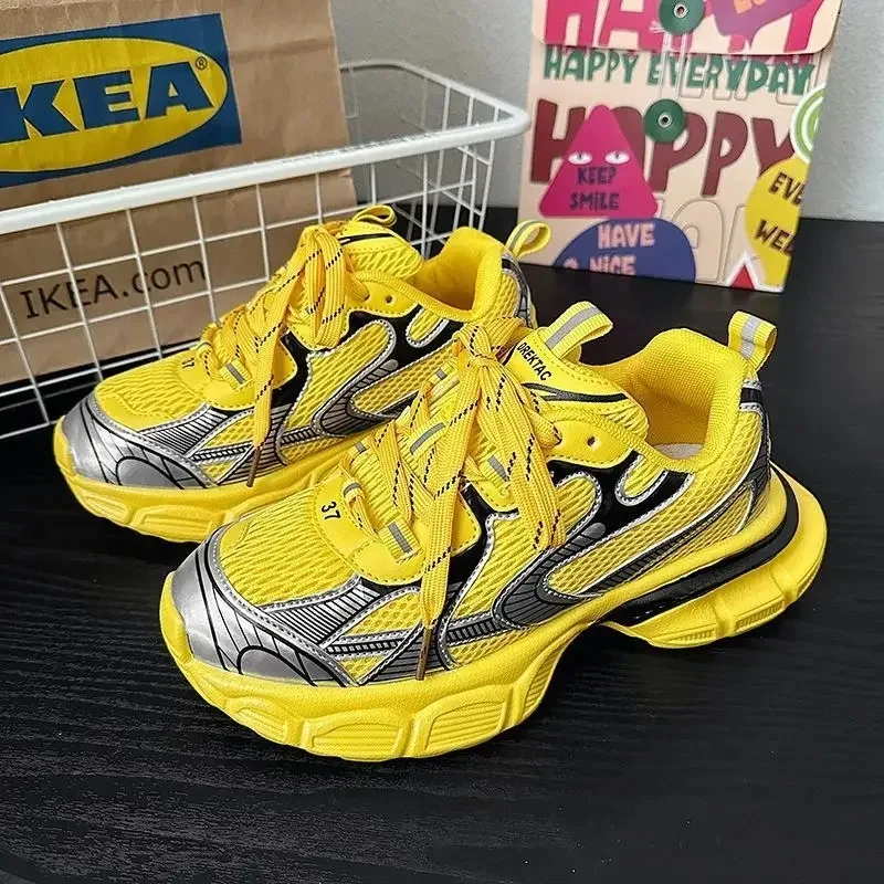2022 Fashion Lace-up Running Shoes Walking Fitness Shoes New