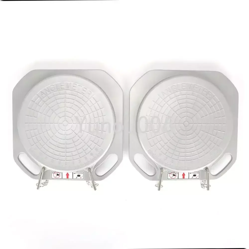 

11,000 LBS/5T 2 Wheel Durable Car Front End Wheel Alignment Turntable Turn Plates Tools + Bridge Blocks