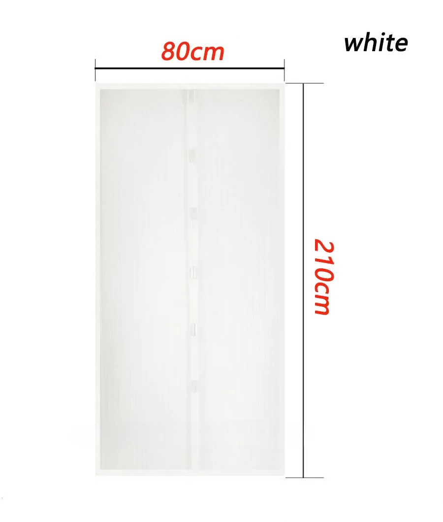 White 80x210cm