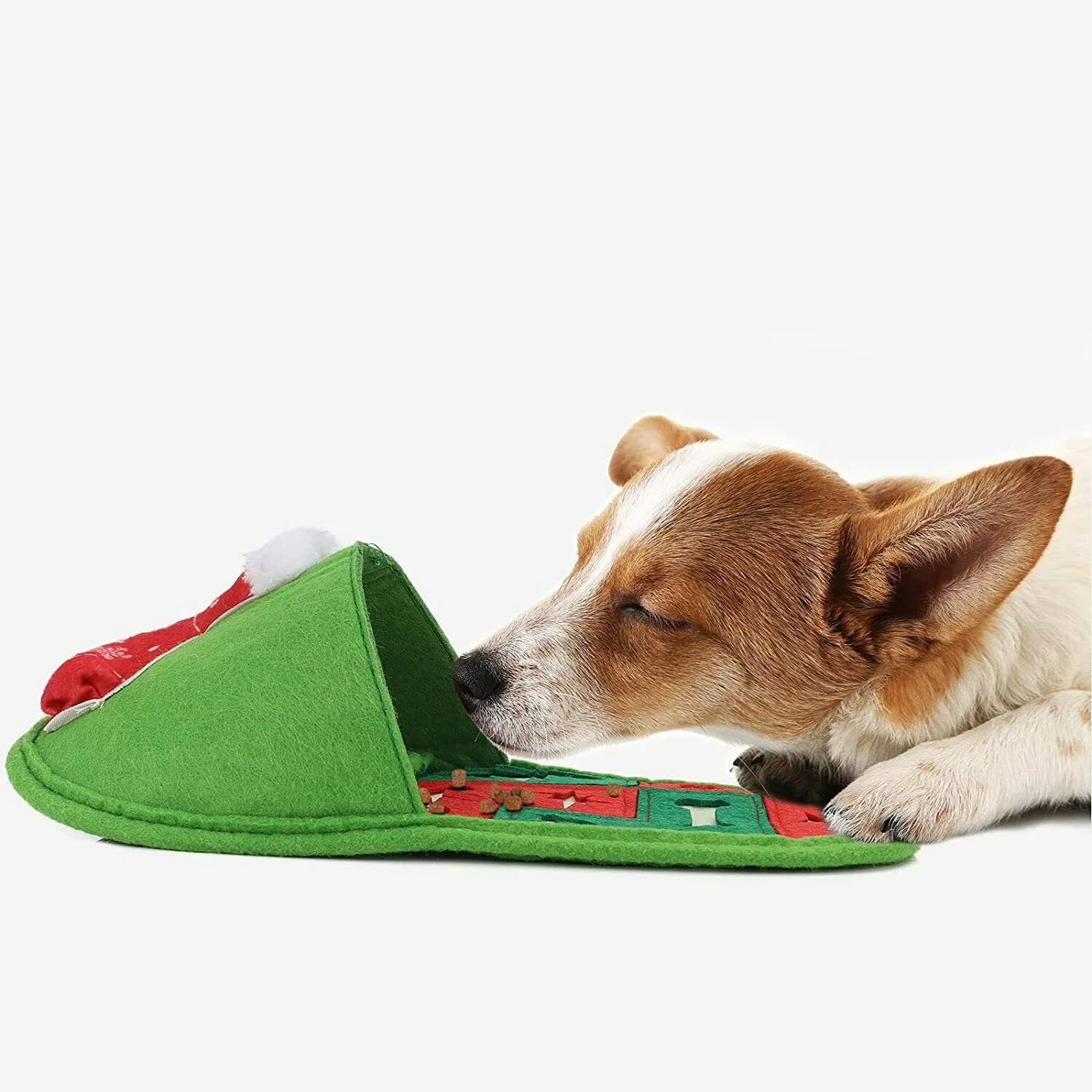 Pet Dog Snuffle Mat Pet Sniffing Training Fleece Hide Food Interactive