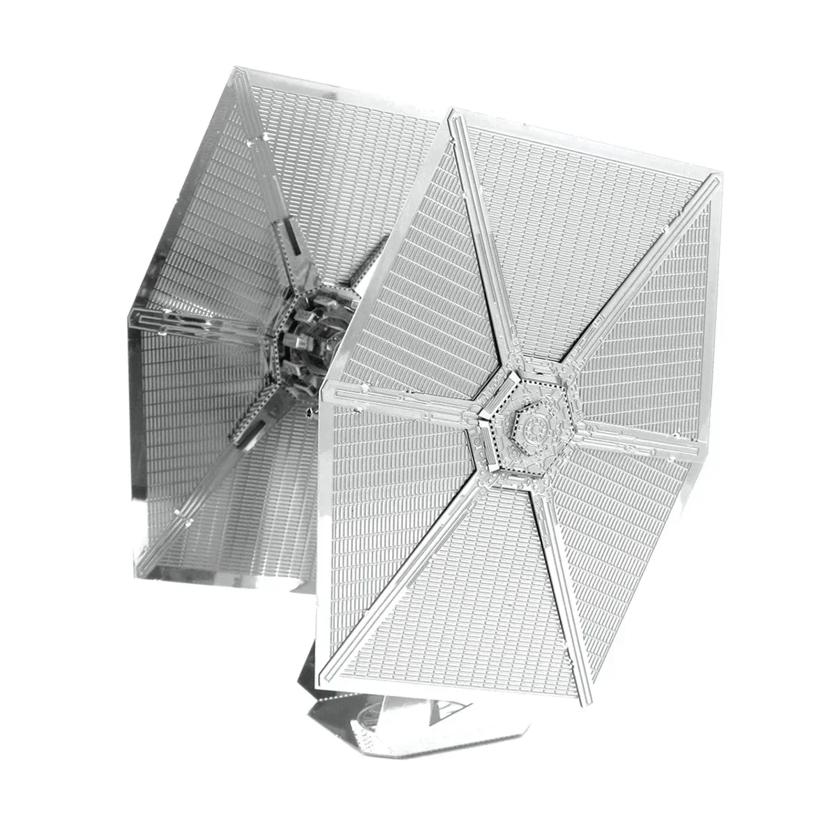 TIE FIGHTER 3D Metal Puzzle model kits DIY Laser Cut Puzzles Jigsaw Toy For Children 2