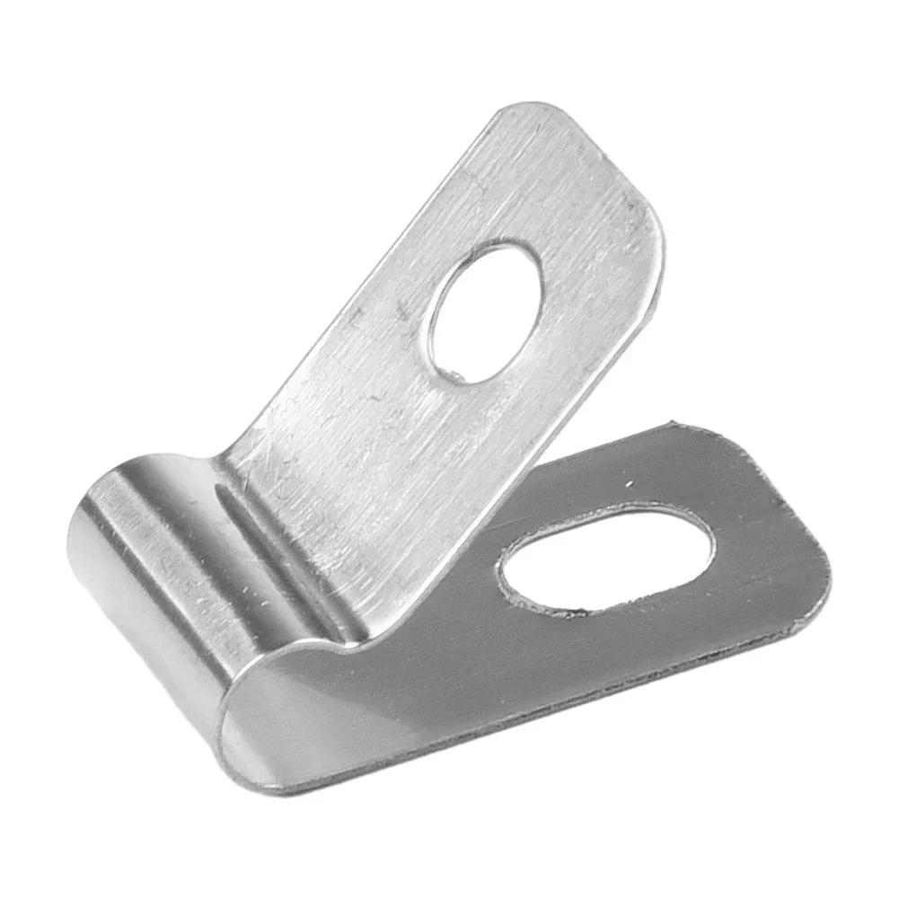 Farm Clamp Fence Wire Clamps 200 400pcs Agricultural Clip Stainless Steel Fencing Mounting Clips Agricultural Farm Tools