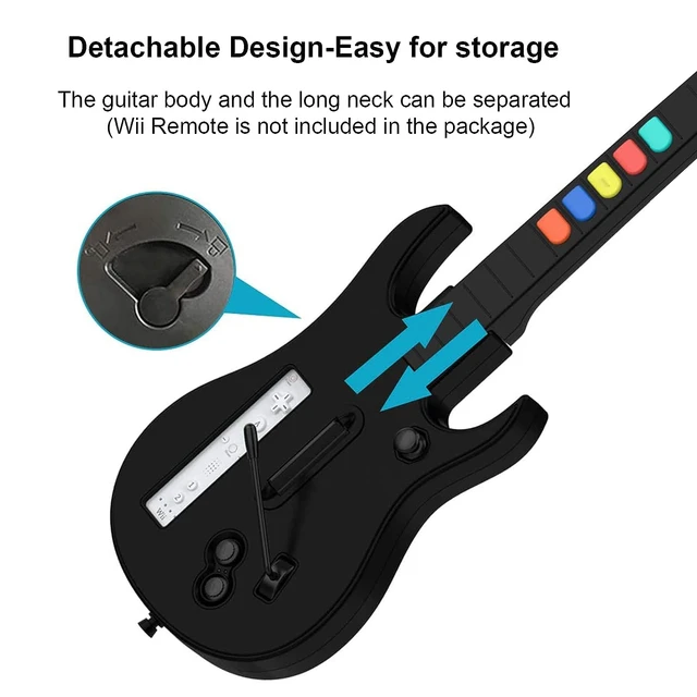 NEW Nintendo Wii Wii-U Guitar Hero 5 BAND SET Kit w/Drums+Mic+Guitar Game  Bundle