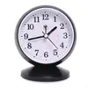 23GA Stylish Quiet Alarm Clock with Arabic Numerals Battery Operated No Ticking Analog Desk Clock for Children Bedroom 5