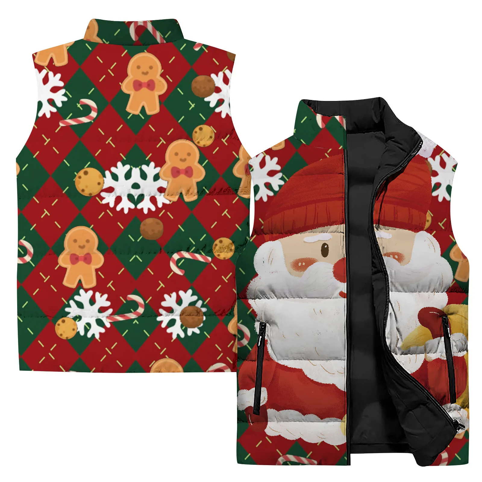 thumbnail image 1 of Chaleco de invierno de nuevo estilo resistente al viento y al frío para hombre, chaleco informal de moda sin mangas para hombre, ropa moderna y versátil, cómoda y cálida, 1 of 5