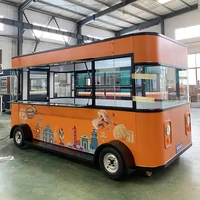 Cuisine mobile électrique, chariot à snacks silencieux, véhicule électrique idéal pour la vente de snacks sur les marchés nocturnes 5