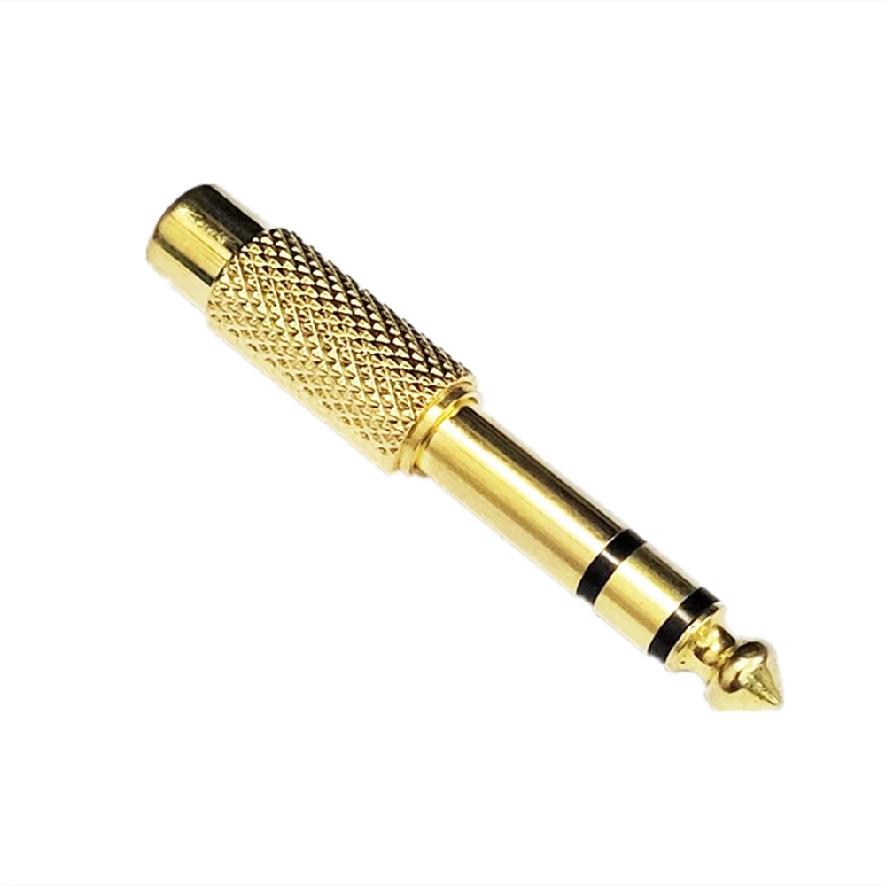 Premium Audio Cable Adapter - 3.5mm to 6.35mm Stereo AUX Converter