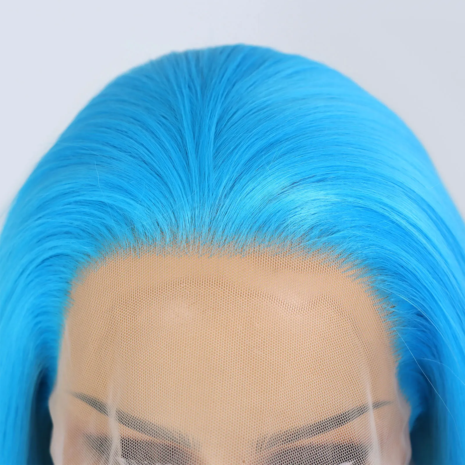 Green Blue Pink Glowing Luminous Wig 13x3 Lace Front Wig Synthetic Cosplay Party Light Glowing Hair Shining Hair In The Dark