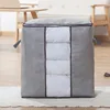 Non-woven Portable Clothes Storage Bag Organizer Folding Closet Organizer for Pillow Quilt Blanket Bedding 5