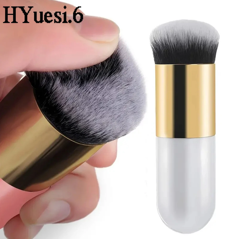 Professional Chubby Kabuki Foundation Brush For BB Cream Blushes Concealer Cosmetic Makeup Tools makeup brush set brush