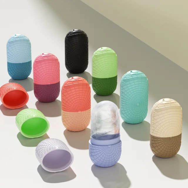 Silicone Trays Beauty Lifting Ice Ball Face Massager Contouring Eye Roller Facial Treatment Reduce Acne Skin Care Tool