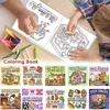 Coloring Graffiti Paint Doodles Book Montessori Draw Toy Halloween Featuring Adorable Creepy Creatures Creative Gift Adults Teen 1