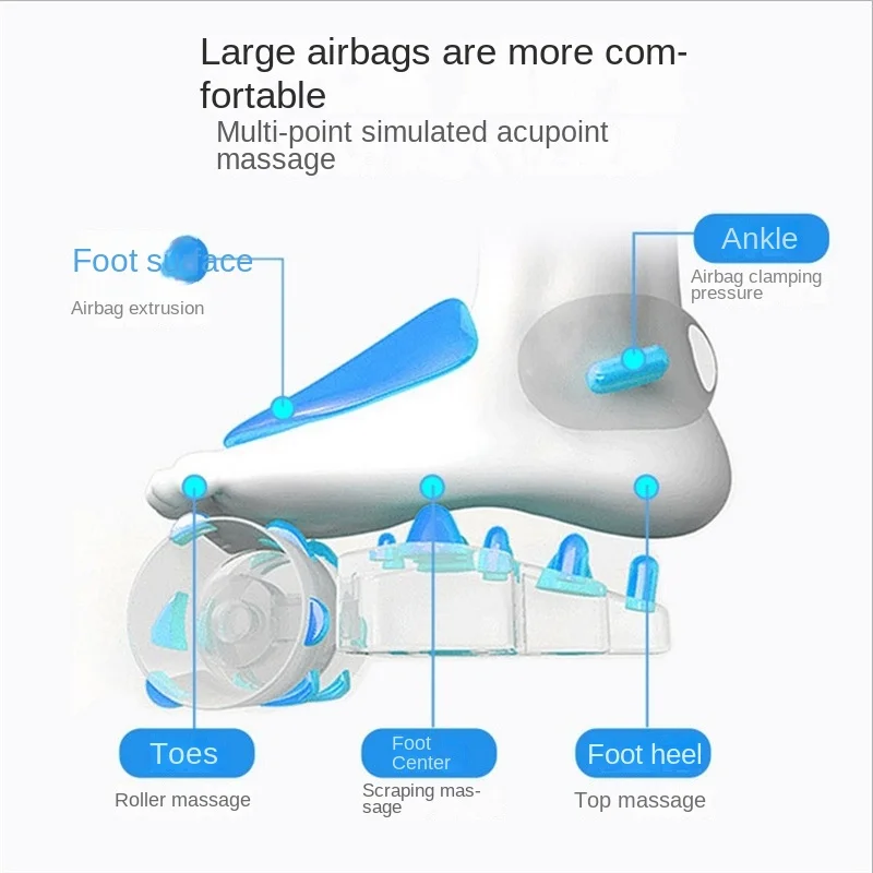 110V/220V Efficient Electric Foot Callus Remover with Airbag Massage for Foot Relaxation and Rejuvenation 5