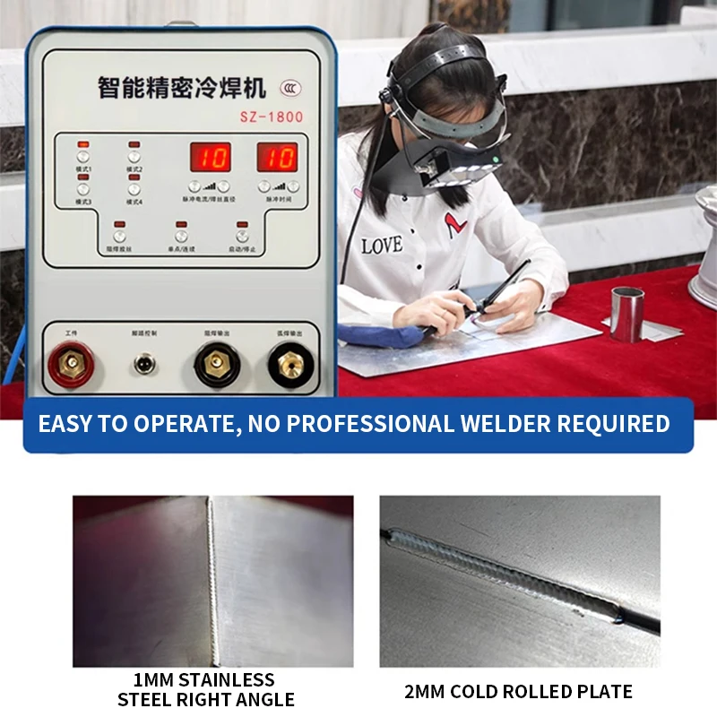SZ-1800 Industrial cold welding machine Precision welder for spot welding, resistance welding, wire welding 6