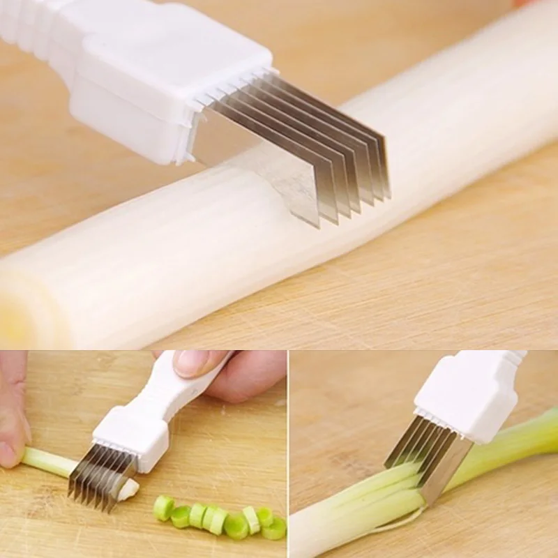 

Stainless Steel Onion Cutter Graters Multifunction Onion Garlic Tomato Knife Vegetable Shredders Slicer Kitchen Cooking Gadgets