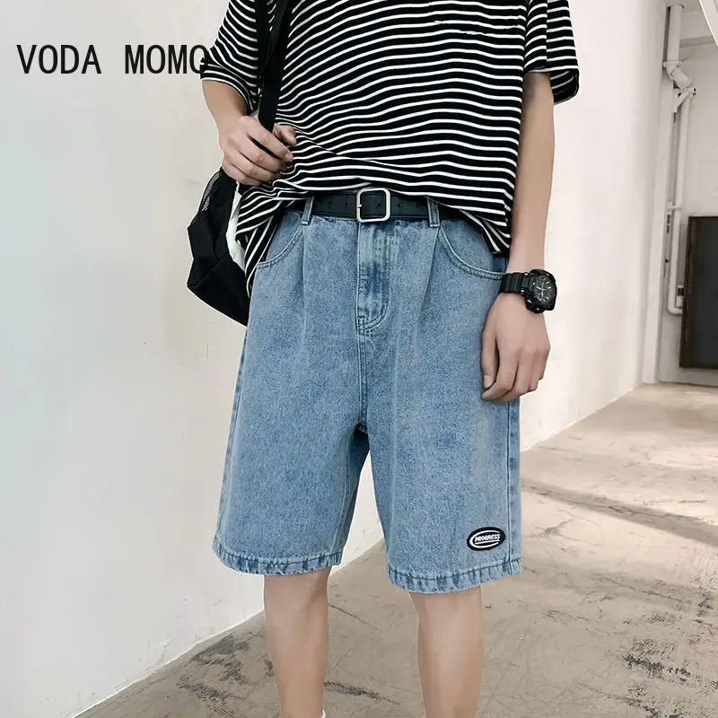 2022 Nuovi Jeans Corti Elasticizzati Da Uomo Moda Casual Slim Fit Pantaloncini Di Jeans Abiti Di Marca Maschile Jeans In Difficoltà Mens Street Wear