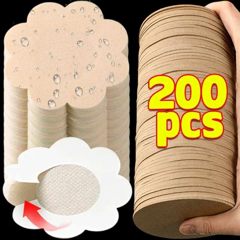 Breast Nipple Covers 10-200PCS Stickers for Nipple Stickers for Chest Bra Sticker Boob Sticky Pads Breast Nipple Pads Pantyhose Cover