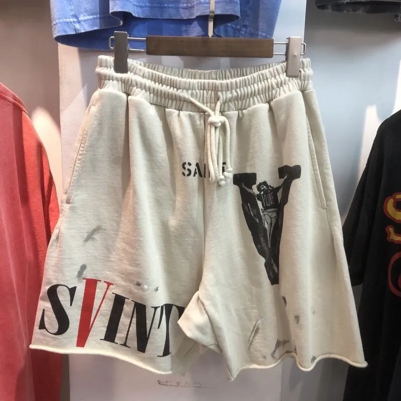 2024 Summer Men Sports Shorts Fitness Basketball Beach Pants Mesh Breathable Bodybuilding Gym Training Shorts Men's Sweatpants