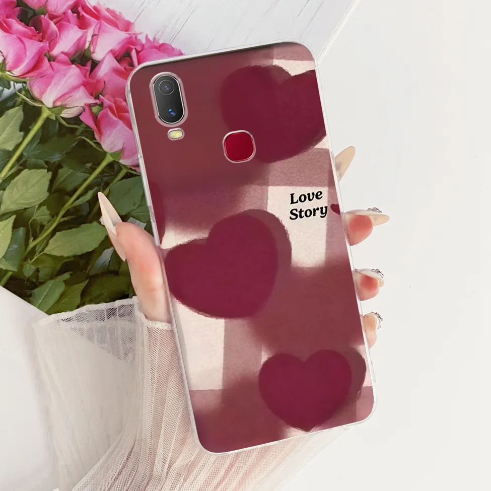 Clear Cute Cat Floral Soft Back Cover - Luxury Painted Design