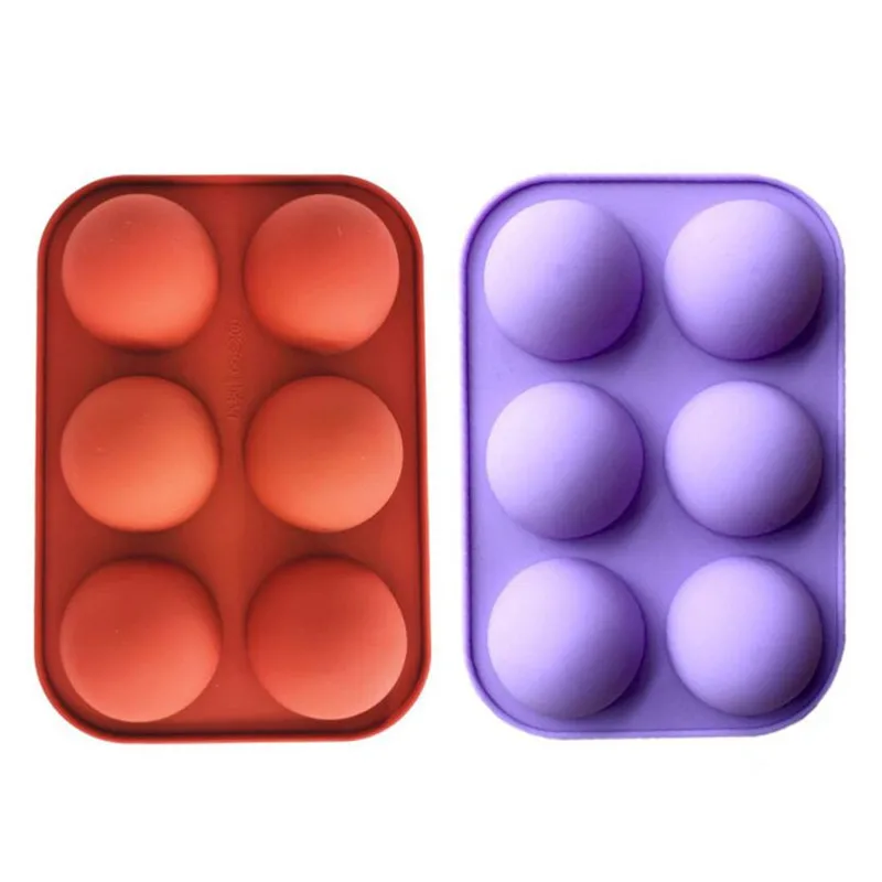 

Half Ball Sphere Silicone Cake Mold Muffin Chocolate Forms Cookie Baking Mould Pan For Candy Chocolate Bakeware Baking Tools