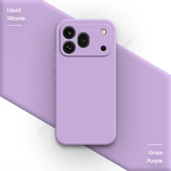Enhanced Silicone Phone Case with Lens Protection - Durable Square Design, Soft Liquid Silicone Back Cover, Classic Style for Honor 600 Pro (Grass Purple)