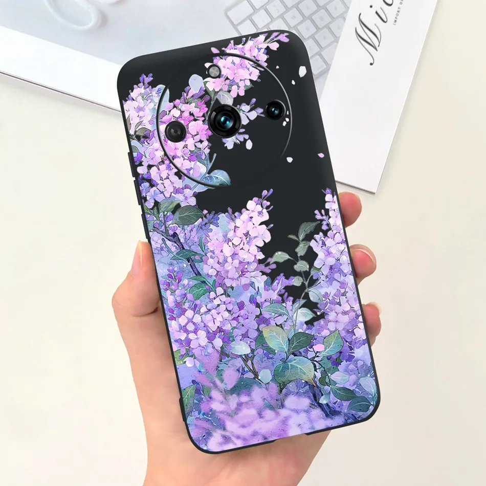 Fashion Moon Design Soft Silicon Protective Phone Case