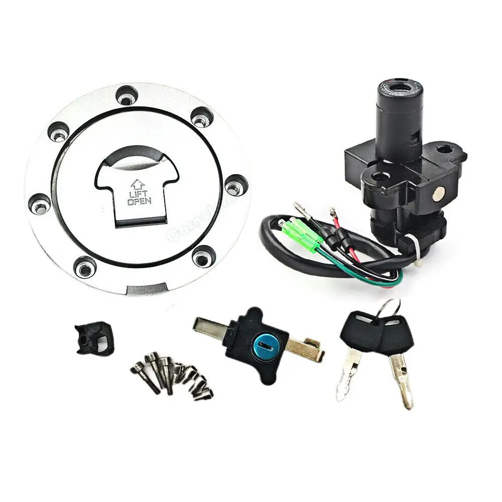 

Ignition Switch Fuel Gas Cap Seat Lock Key Set Fit For Honda NSR125 1993-2004