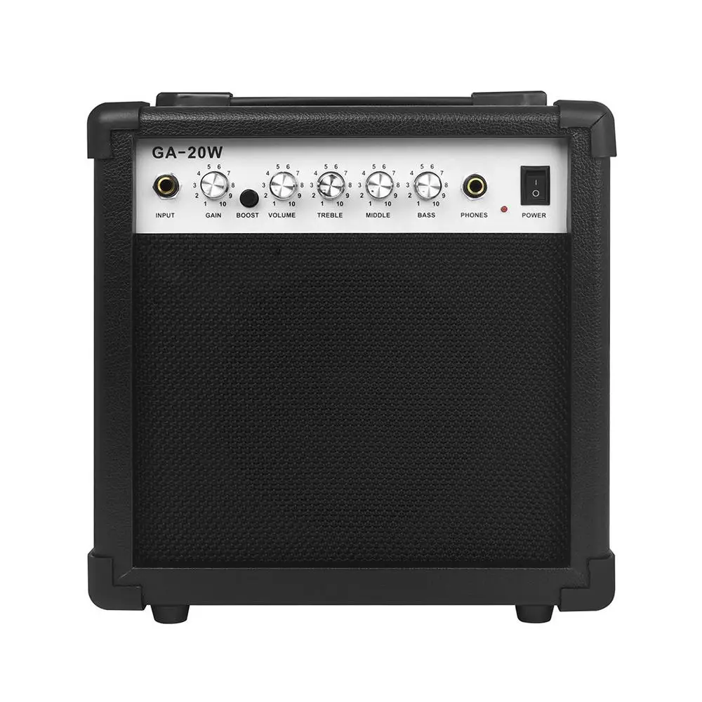 20WElectricGuitarAmplifierSpeakerPortableAcousticGuitarAmpWith