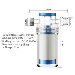 Universal Water Purification Filter for Kitchen and Bathroom Faucets (Faucet Filter)