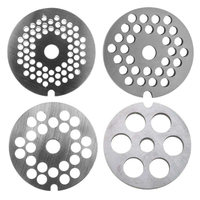 Stainless Steel Meat Grinder Blade Mincer Plate Disc Replacement for Type 5 Manual Meat Grinder Mincer Knife Accessory meat grinder meat grinder spare parts food grinder attachments