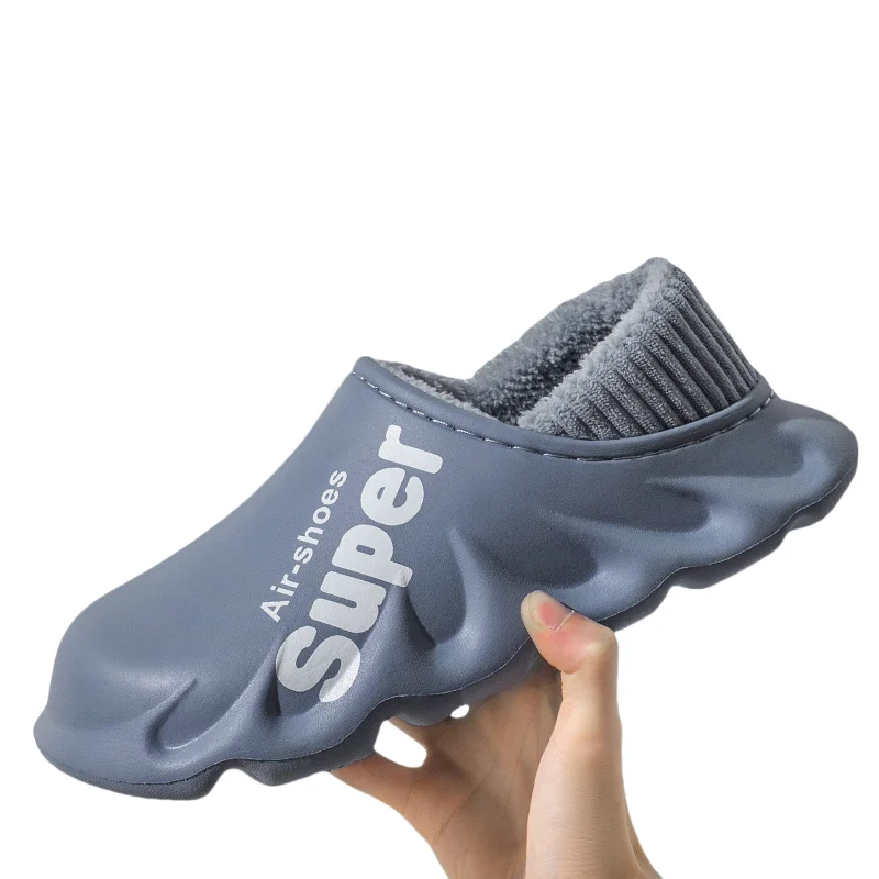 High Top Unisex Ankle Slippers - Warm Plush, Anti-slip main image 0