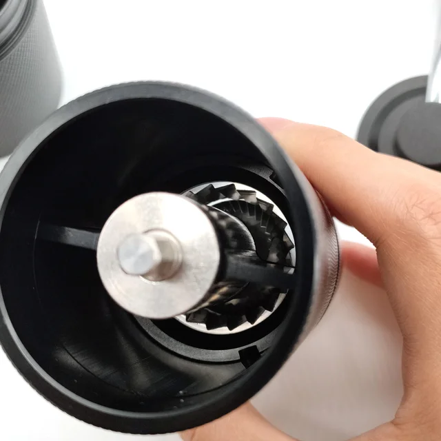 Manual Coffee Grinder 5-axis-Stainless Steel Burr Core Burr Detachable Grinding Disc Hand Coffee Mill For Espresso Coffee Maker 6