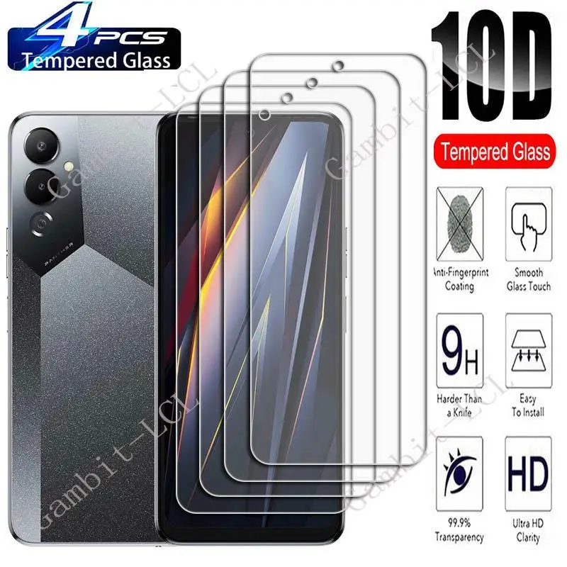 

Защитное закаленное стекло для Tecno Pova Neo 2 6,82 дюйма, 4 шт.