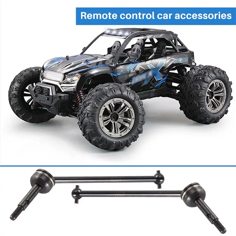 AED7-2Pcs Wltoys 144001 1/14 RC 자동차 업그레이드 부품 액세서리용 CVD 스틸 범용 드라이브 샤프트